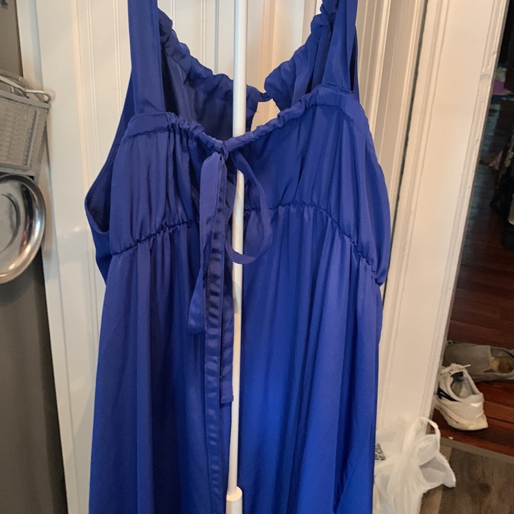 Old‎ Bavy two color back tie maxi dress. NWT. Retail 60 - Picture 6 of 7